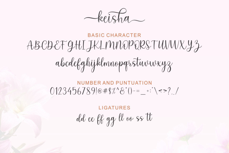 keysha-script-font