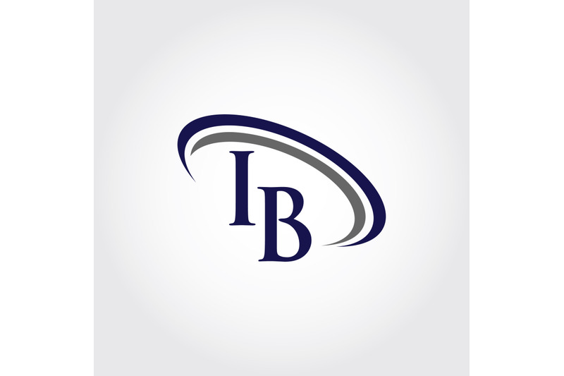 monogram-ib-logo-design