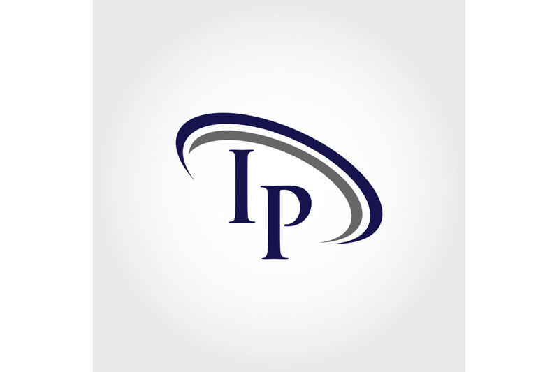 monogram-ip-logo-design