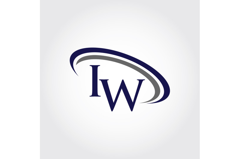 monogram-iw-logo-design