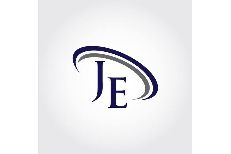 monogram-je-logo-design
