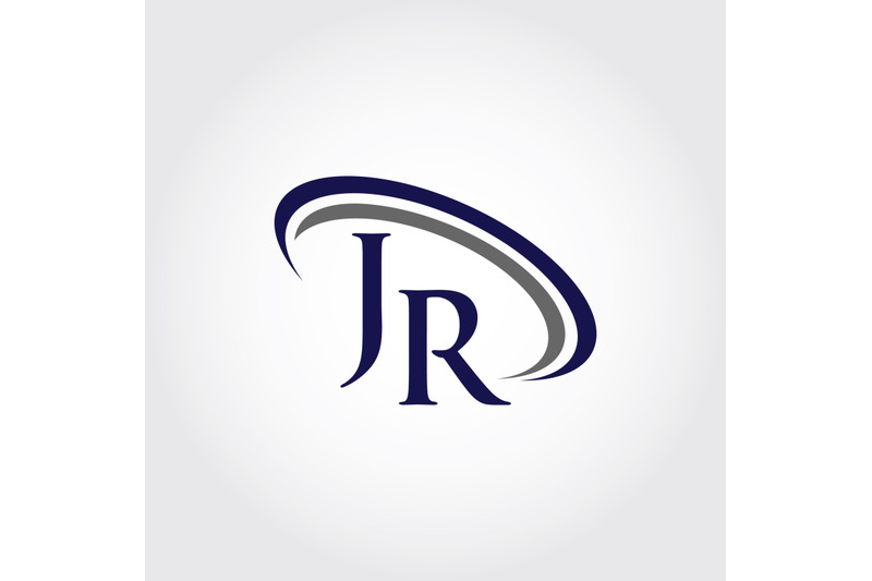 monogram-jr-logo-design
