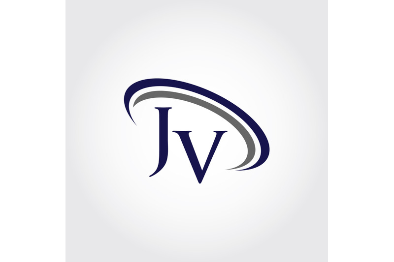 monogram-jv-logo-design