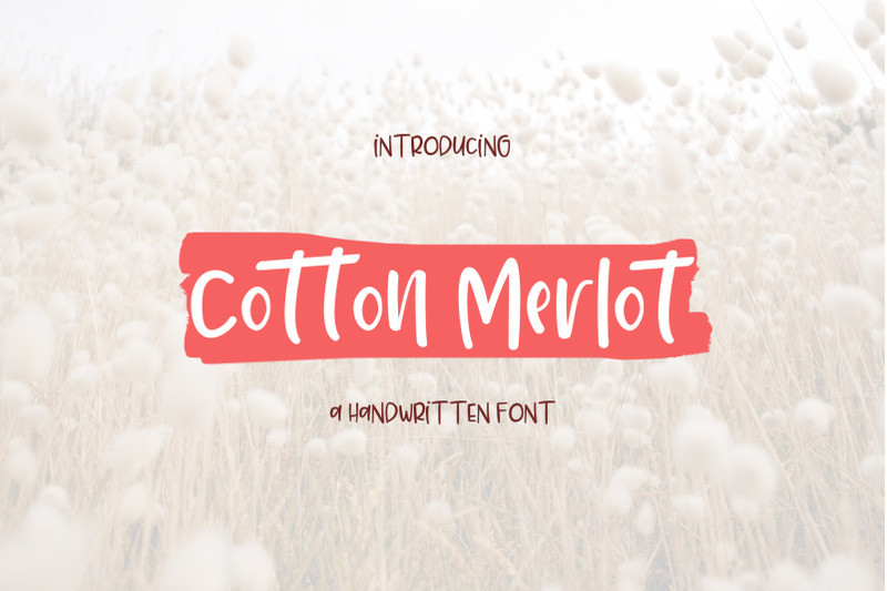 cotton-merlot-a-handwritten-crafting-font