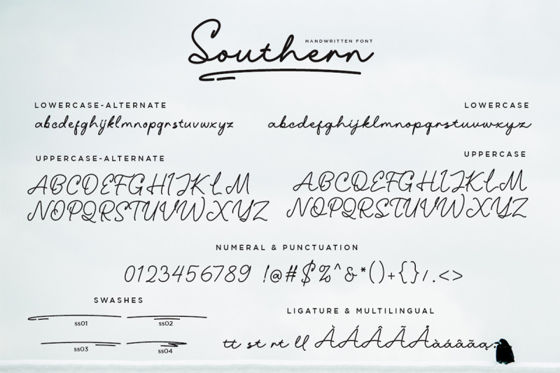 southern-handwritten-font