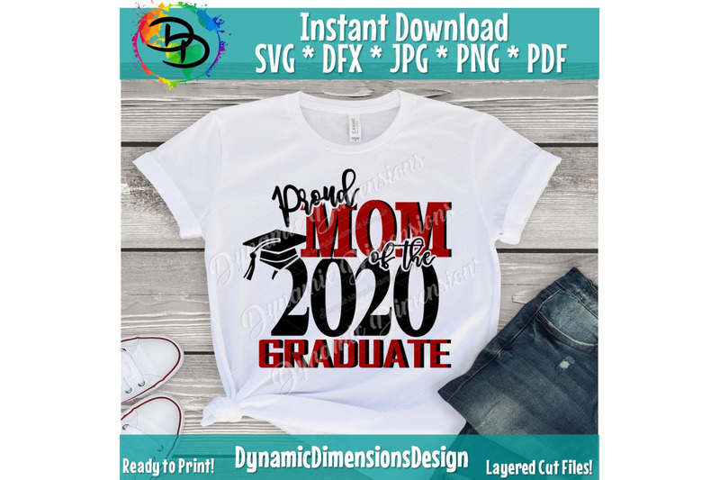 Download Proud Mom of the Grad svg, Proud Mom svg, Graduate svg, Graduation svg By Dynamic Dimensions ...