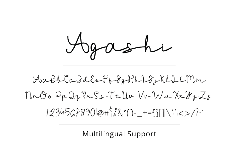 agashi-signature