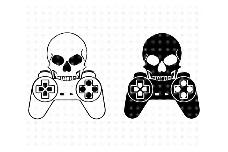 skull-with-video-game-controller-svg-dxf-png-eps-cricut