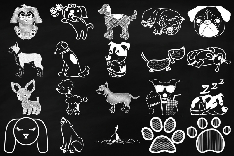 chalk-doggie-doodles-clip-art