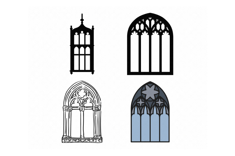 church-windows-svg-dxf-png-eps-cricut-silhouette-cut-file