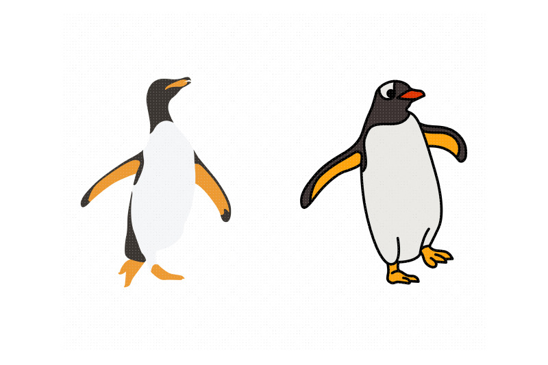 penguin-svg-dxf-png-eps-cricut-silhouette-cut-file-clipart