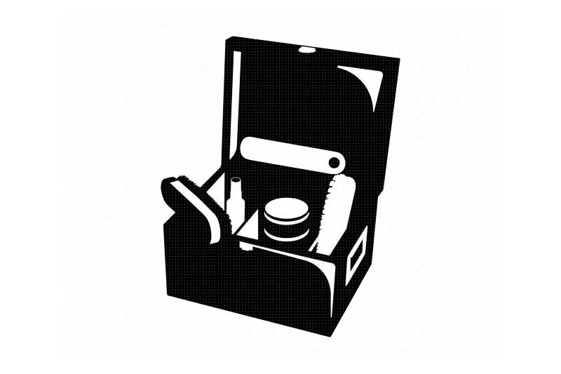 shoe-care-tool-kit-tool-box-valet-box-svg-dxf-png-eps-cricut