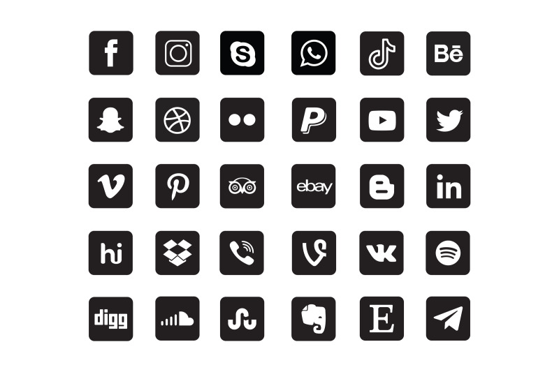 square-gold-social-media-icons