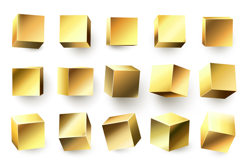 gold-metal-cube-realistic-geometric-3d-square-shape-golden-metallic