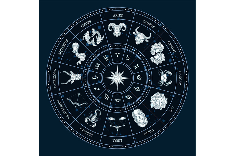 zodiac-circle-round-horoscope-with-cancer-scorpio-and-pisces-taurus