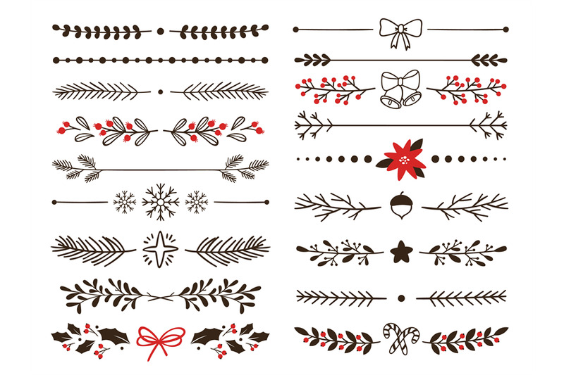 hand-drawn-ornamental-winter-dividers-snowflakes-borders-christmas-h