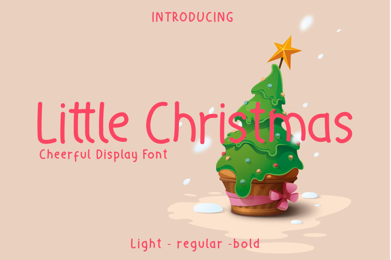 little-christmas-cheerful-holiday-font
