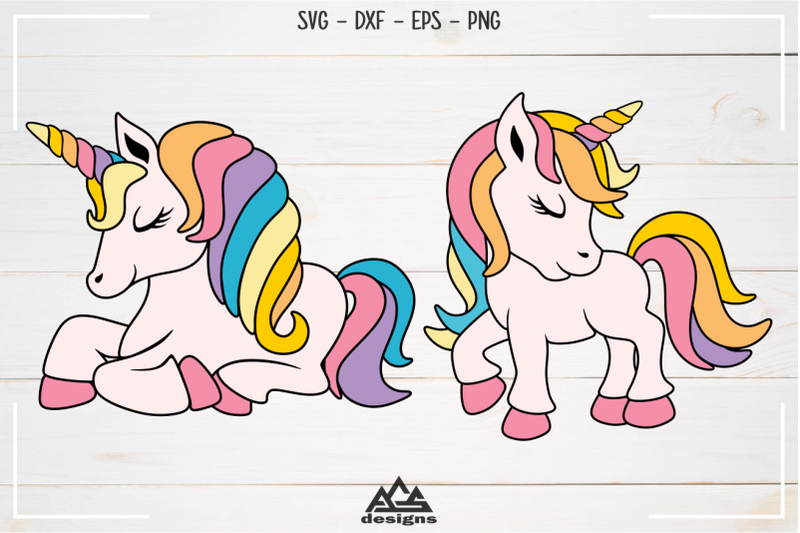 cute-unicorn-svg-design