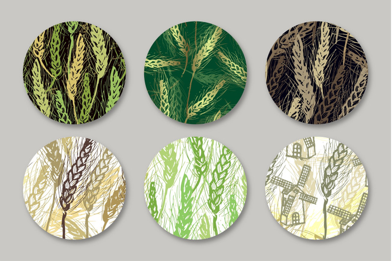 spikelets-pattern-collection