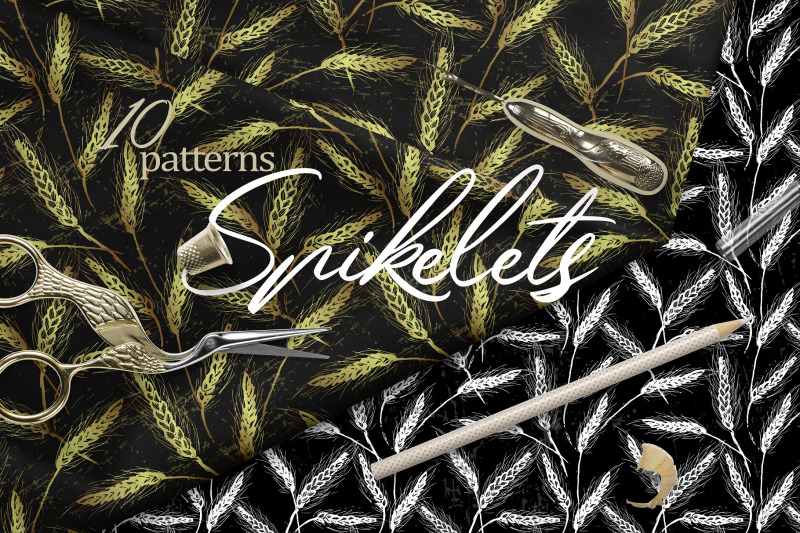 spikelets-pattern-collection