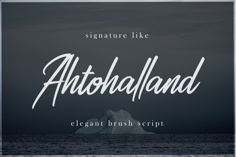 ahtohalland-elegant-signature-script