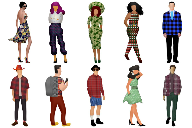 people-characters-not-vector-clip-art