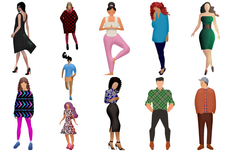 people-characters-not-vector-clip-art