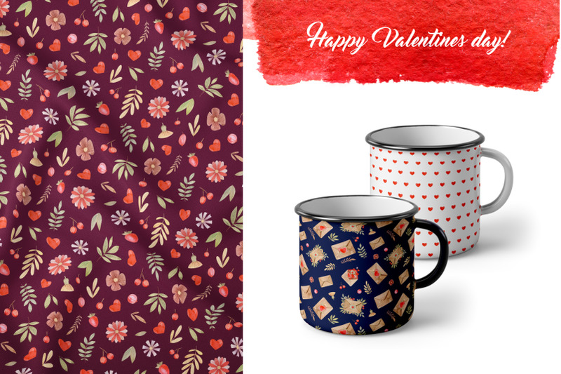 valentines-day-seamless-patterns