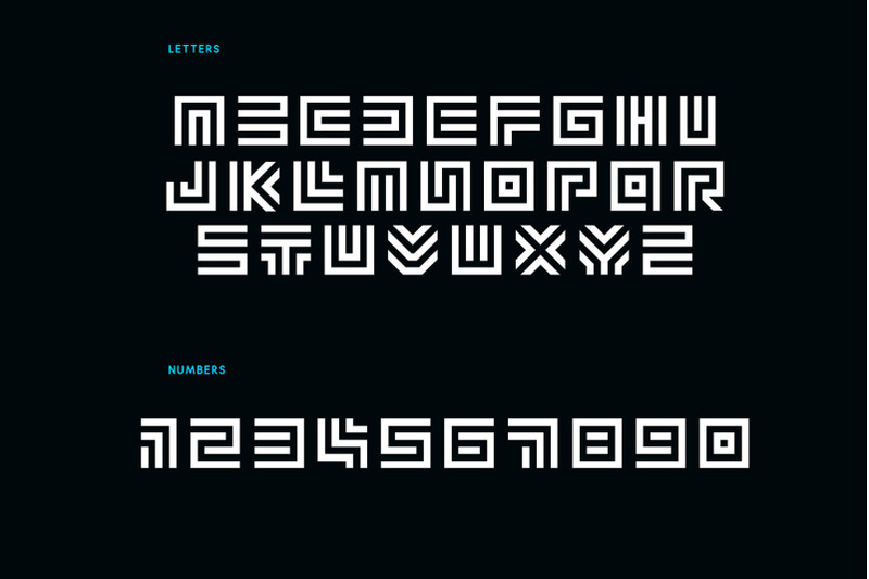 simple-maze-font