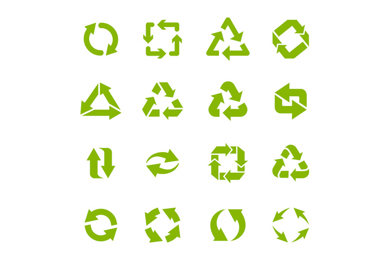 recycle-arrows-garbage-circular-recycling-icons-eco-protection-eleme