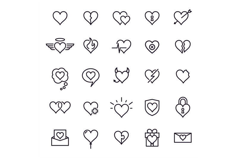 heart-line-icons-styling-heart-decoration-elements-love-and-friendsh