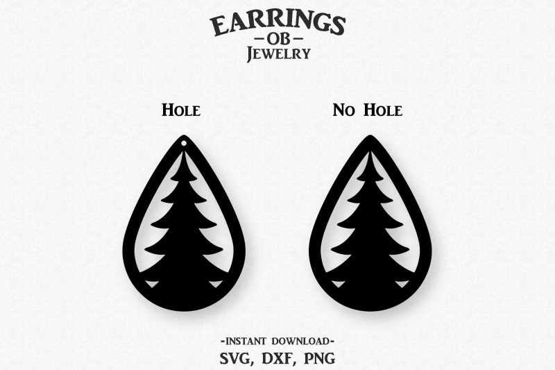 Download Christmas Earring Svg, Set, Stacked, Teardrop, Cut File By ...
