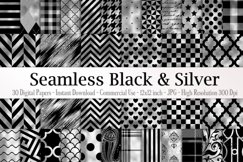 30-seamless-black-silver-foil-basic-home-decor-print-pattern