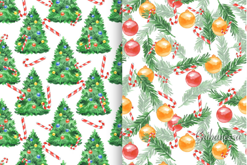 6-watercolor-christmas-patterns