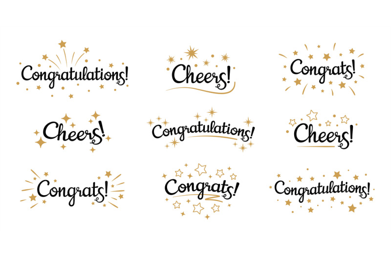 congrats-lettering-congratulation-text-labels-cheers-sign-decorated