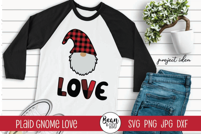 Gnome Love Valentines SVG SVG by Designbundles