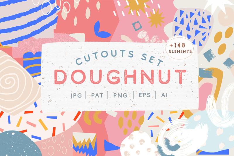doughnut-cutouts-set