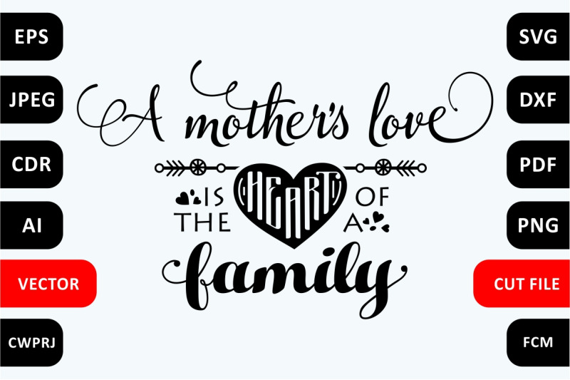 Download Valentine Love Family SVG Quote cut file By Zoya_Miller ...