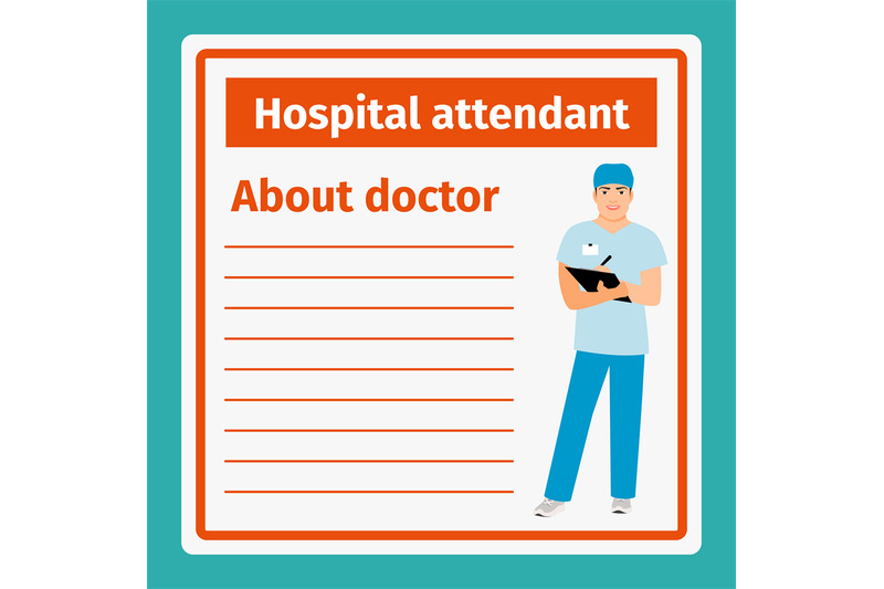 medical-notes-about-hospital-attendant