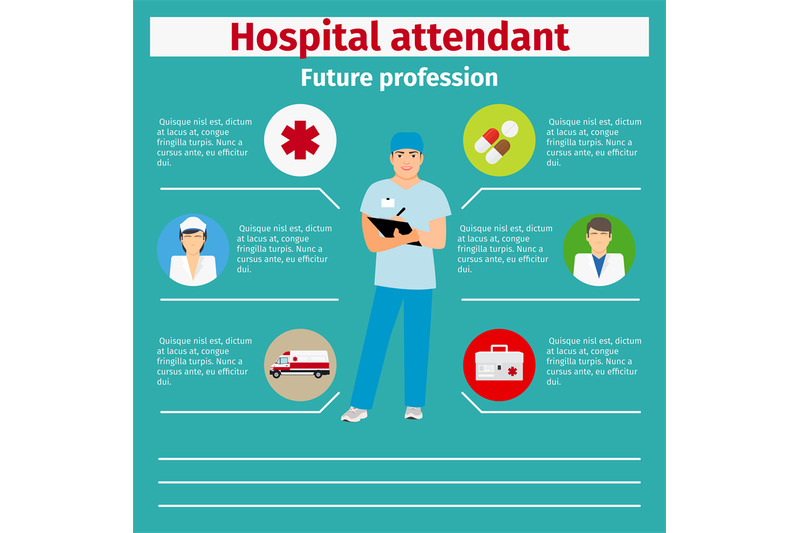 future-profession-hospital-attendant-infographic