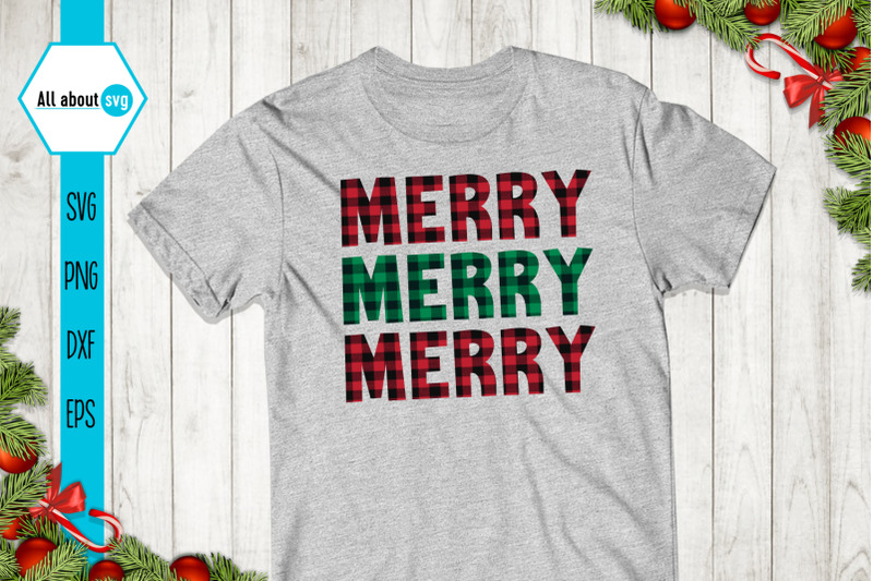 merry-merry-merry-christmas-plaid-svg