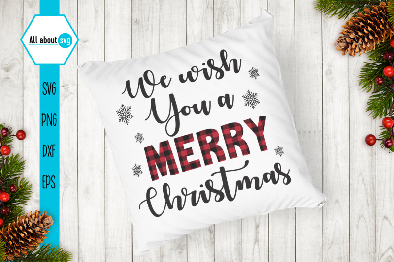 we-wish-you-a-merry-christmas-plaid-svg