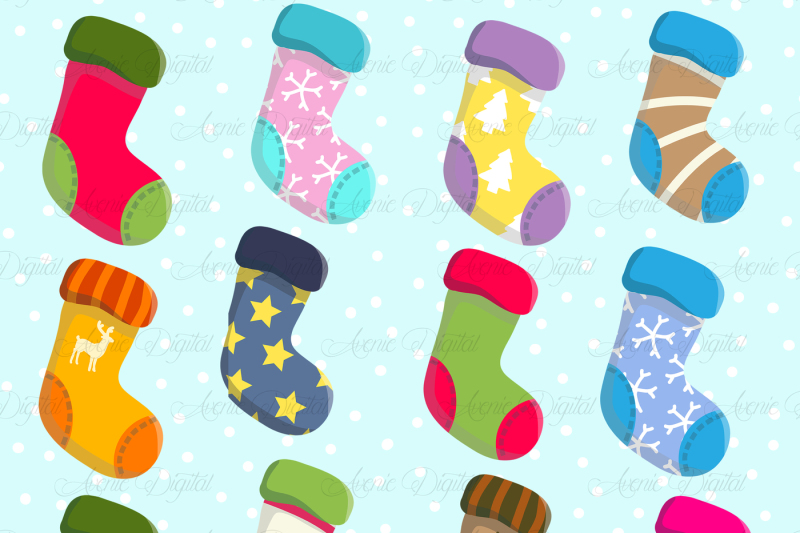 christmas-stocking-clipart-vector