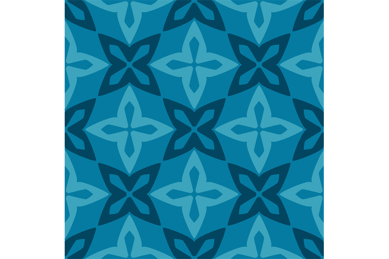 blue-moroccan-ornamental-ceramic-tile