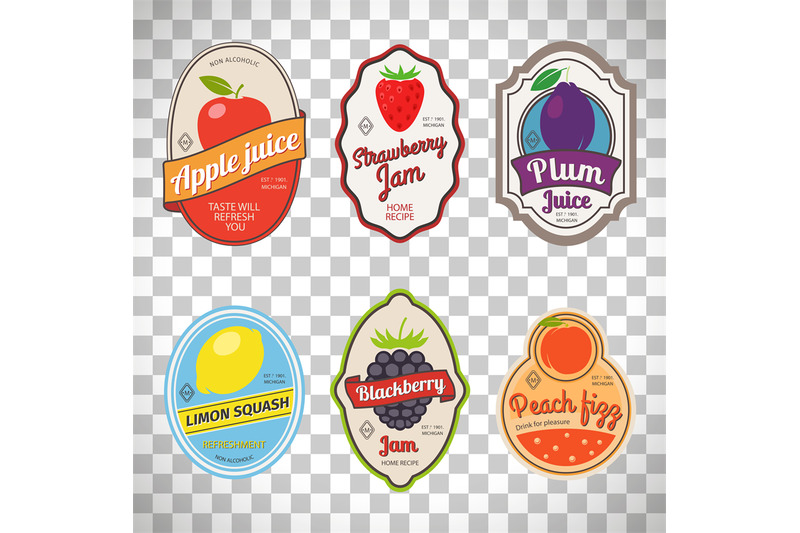 vintage-fruit-labels-on-transparent-background