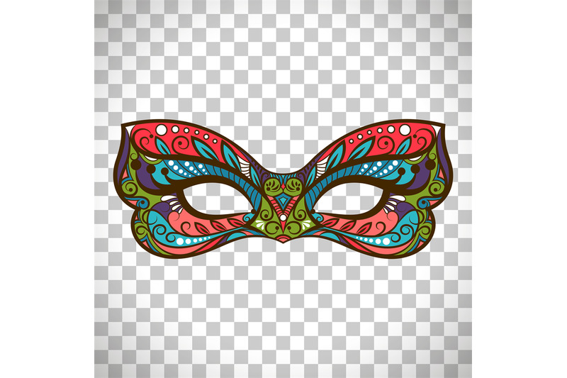 colored-mask-in-butterfly-colors