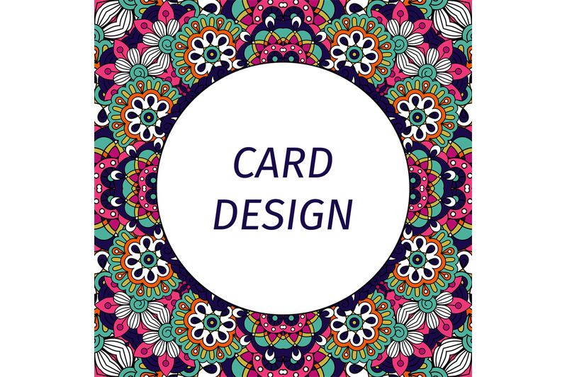 card-design-with-floral-violet-ornament