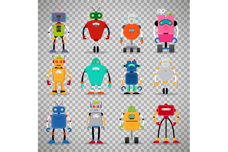 cute-robots-set-on-transparent-background