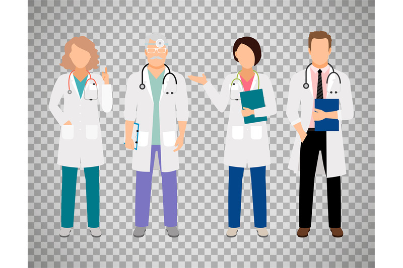 medical-doctors-on-transparent-background