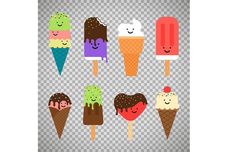 ice-cream-icons-on-transparent-background